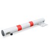 Sklopný parkovací sloupek bílý na zámek 60 cm SN1821