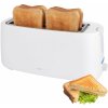 Clatronic TA 3802 topinkovač toaster 4 topinky 2 krajíce bílý
