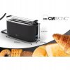 Toster Opiekacz do Kanapek Tostow Gofrow Grzanek Sandwich 4 kanapki 1400W Kolor dominujacy czarny