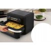 Horkovzdusna friteza 10L 2400W Dvojita AIR FRYER 10 Programu Znacka Profi Cook