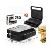 Sendvičovač toustovač topinkovač Profi Cook PC-ST 1297 750 W