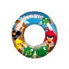 Nafukovací kruh Angry Birds s držadly průměr 91cm Bestway 96103
