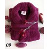 Dámský župan Andropol vínový