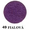 Froté prostěradlo 140/200 cm barva fialová