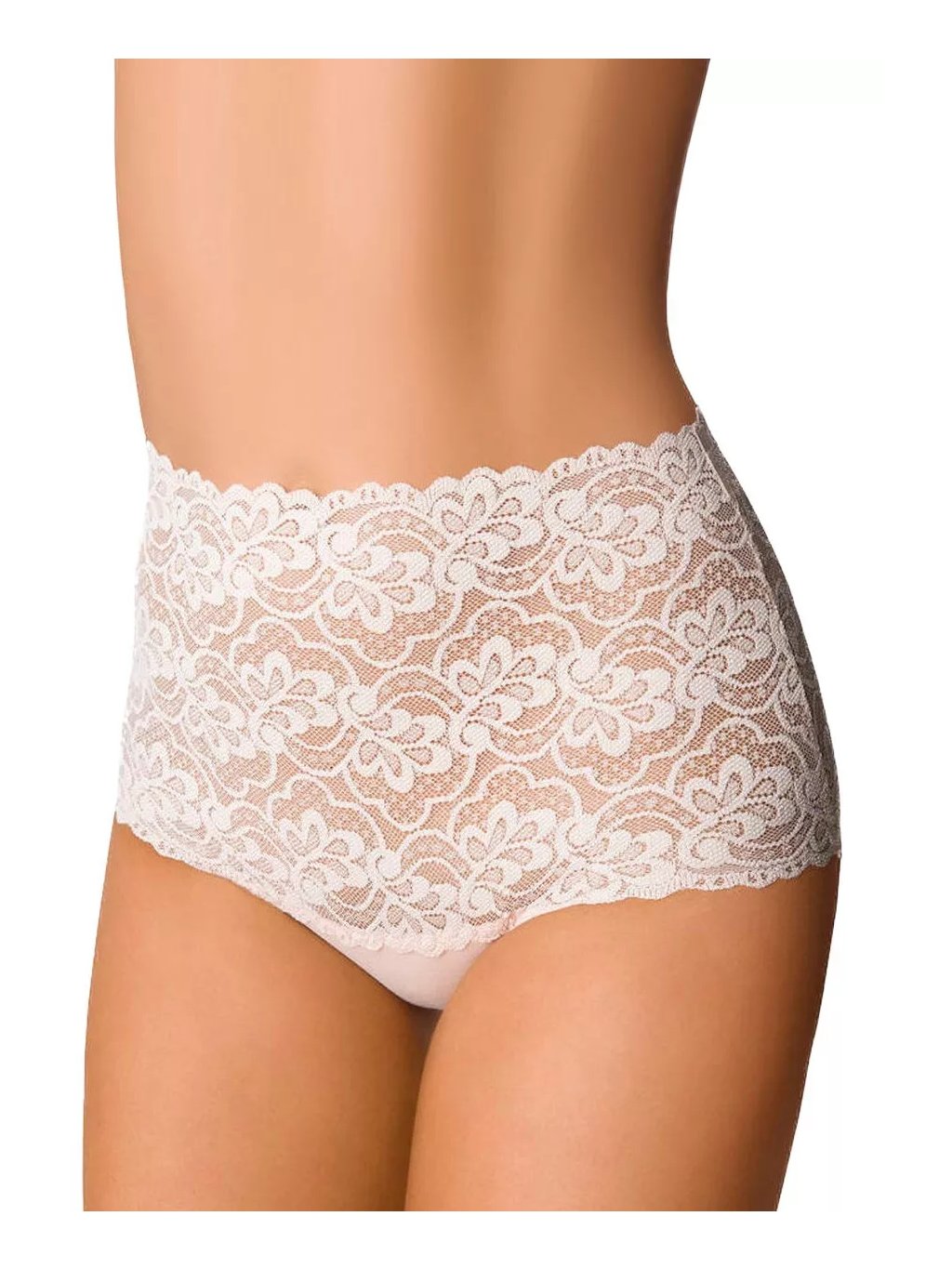 Dámské krajkové kalhotky Enrica Emili (Barva/Velikost <img KodProduktu="05130033H">tělová / XL/XXL)