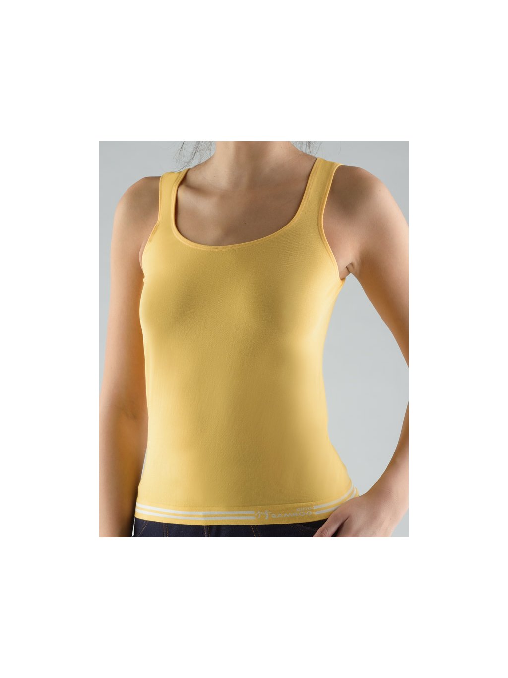 Tílko s proužky v záložce 08987P (Barva/Velikost <img KodProduktu="08987P">angreštová, bílá / S/M)