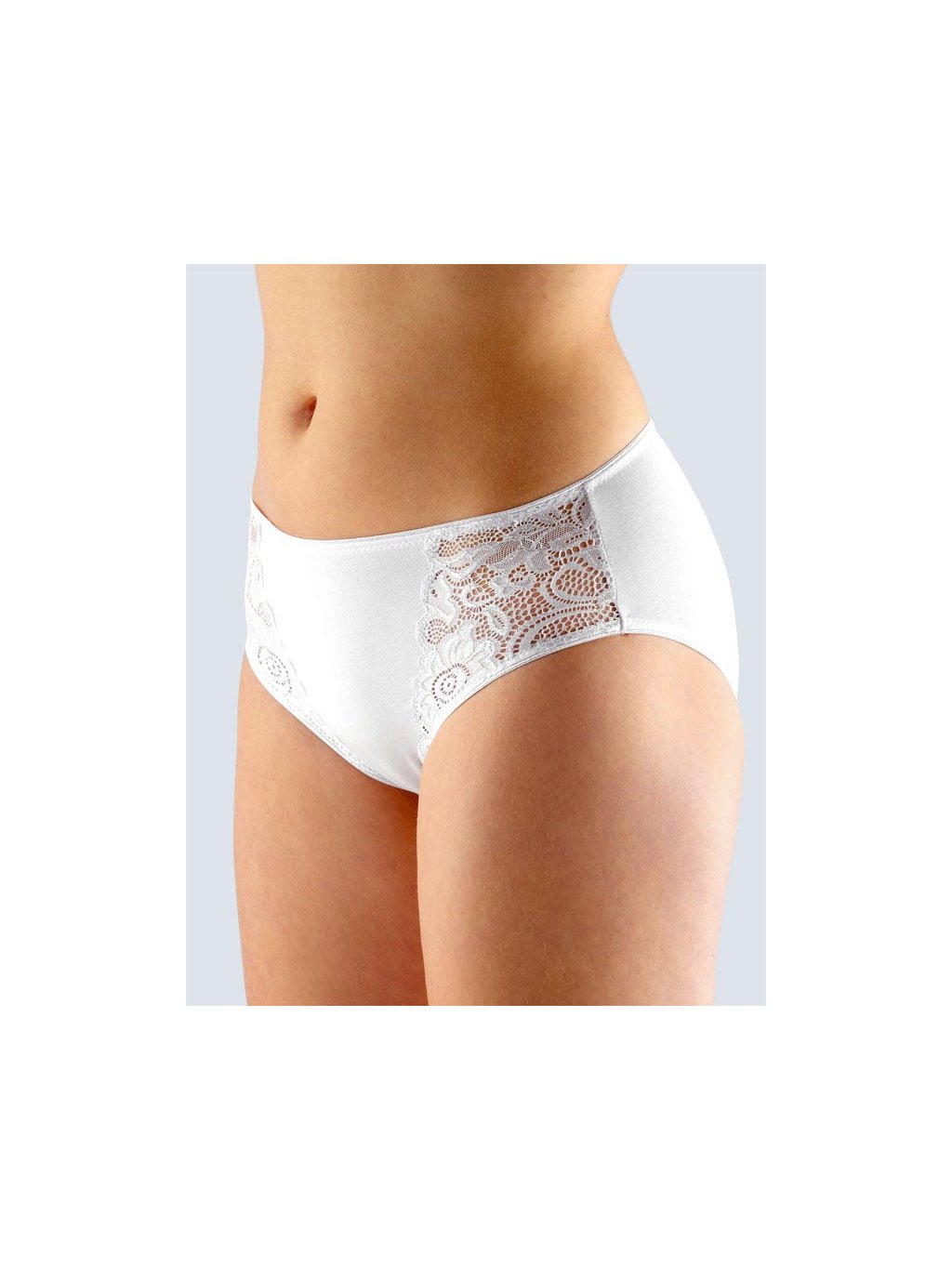 Krajkové kalhotky 10115P (Barva/Velikost <img KodProduktu="10115P">bílá / XS/S)