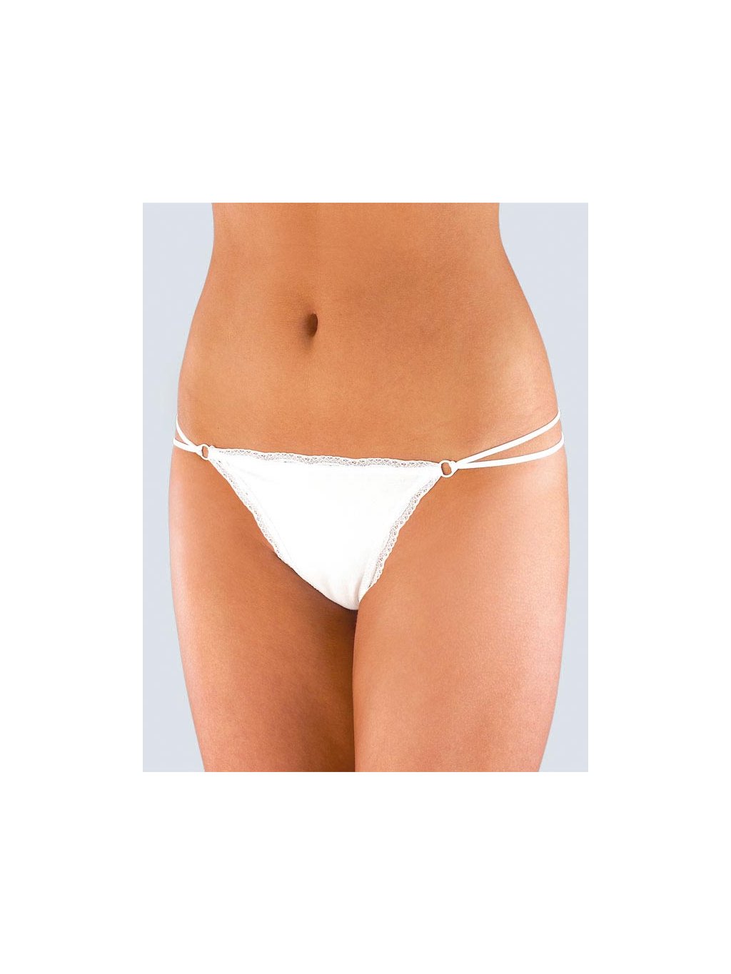 Dámská tanga kolekce MINERVA 15996P (Barva/Velikost <img KodProduktu="15996P">bílá / XS/S)