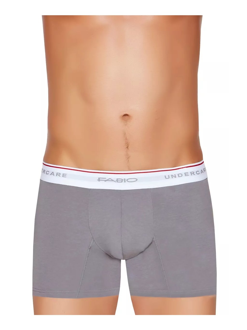 Pánské boxerky Pro A4 se širokou gumou s nápisem Fabio undercare (Barva/Velikost <img KodProduktu="2106121a004H">grey (šedá) / S/M)