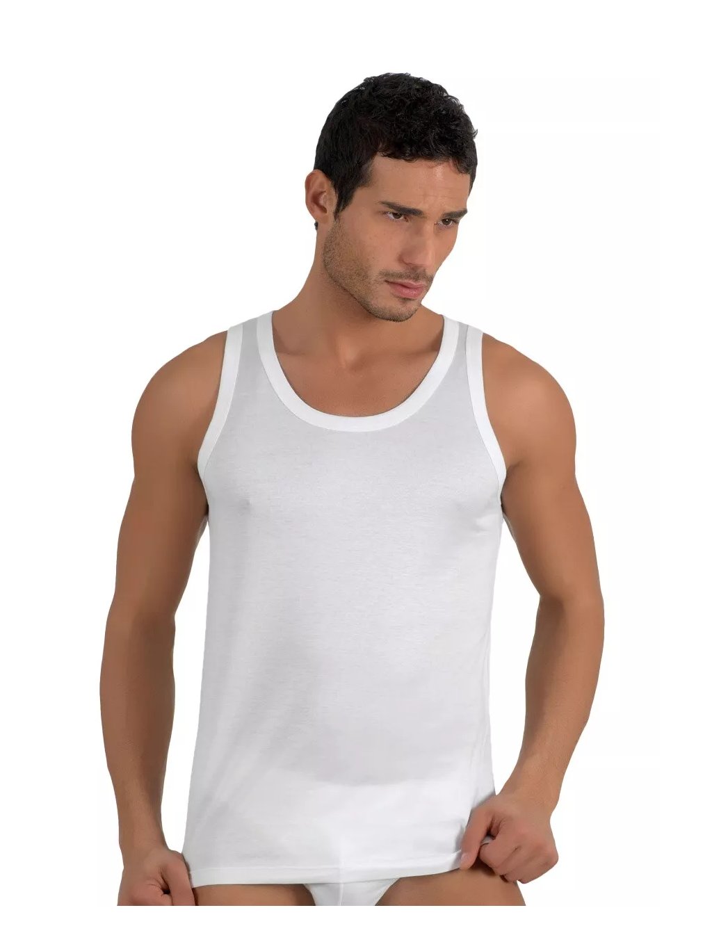 Pánské jednobarevné tílko vzor U1000 Risveglia (Barva/Velikost <img KodProduktu="271000uH">modrá tmavá / XXL/3XL)