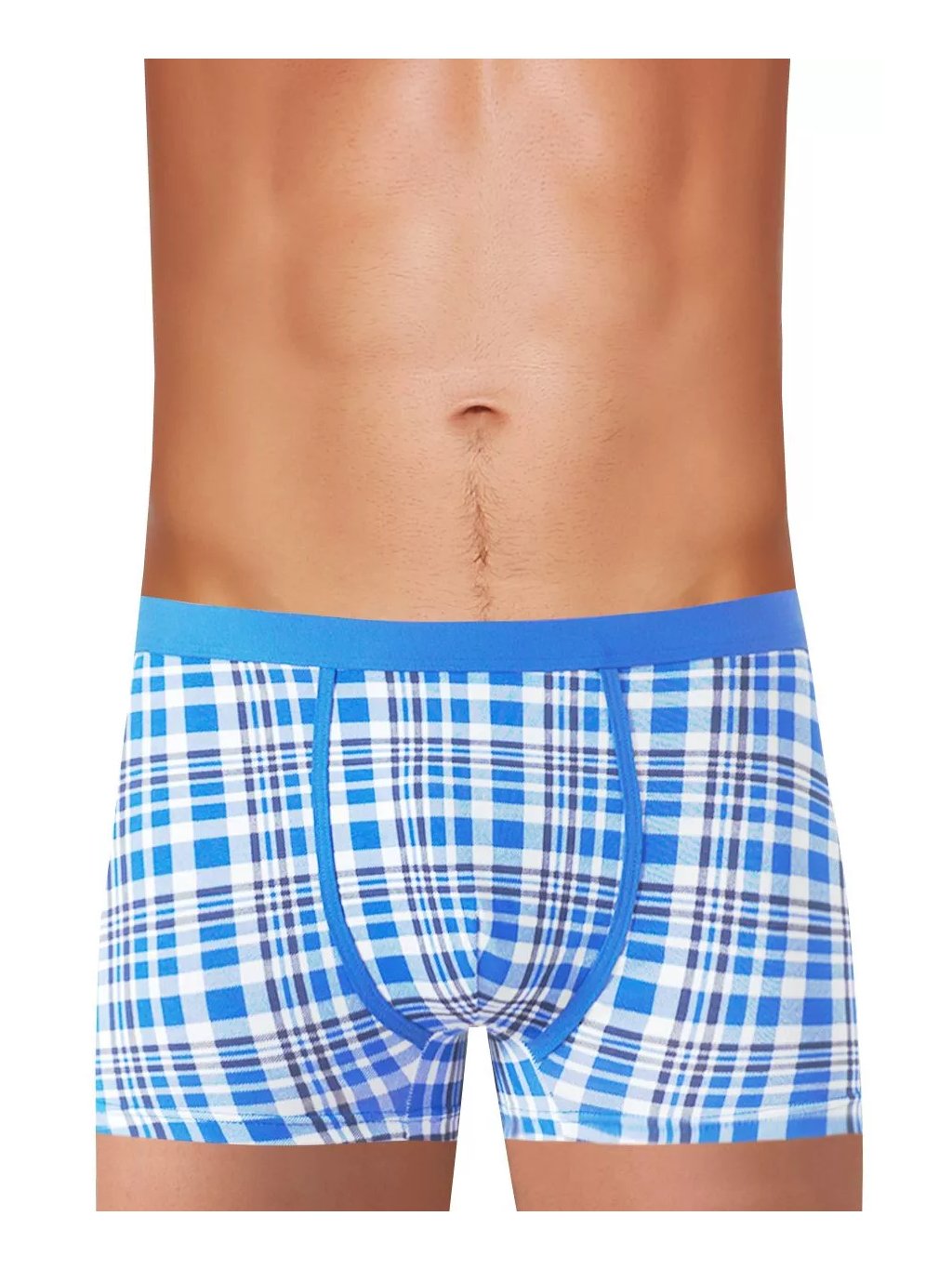 V balení 3 ks -Pánské boxerky s delší nohavičkou U514 Intime RISVEGLIA (Barva/Velikost <img KodProduktu="27514uH">jeans světlá / S/M)