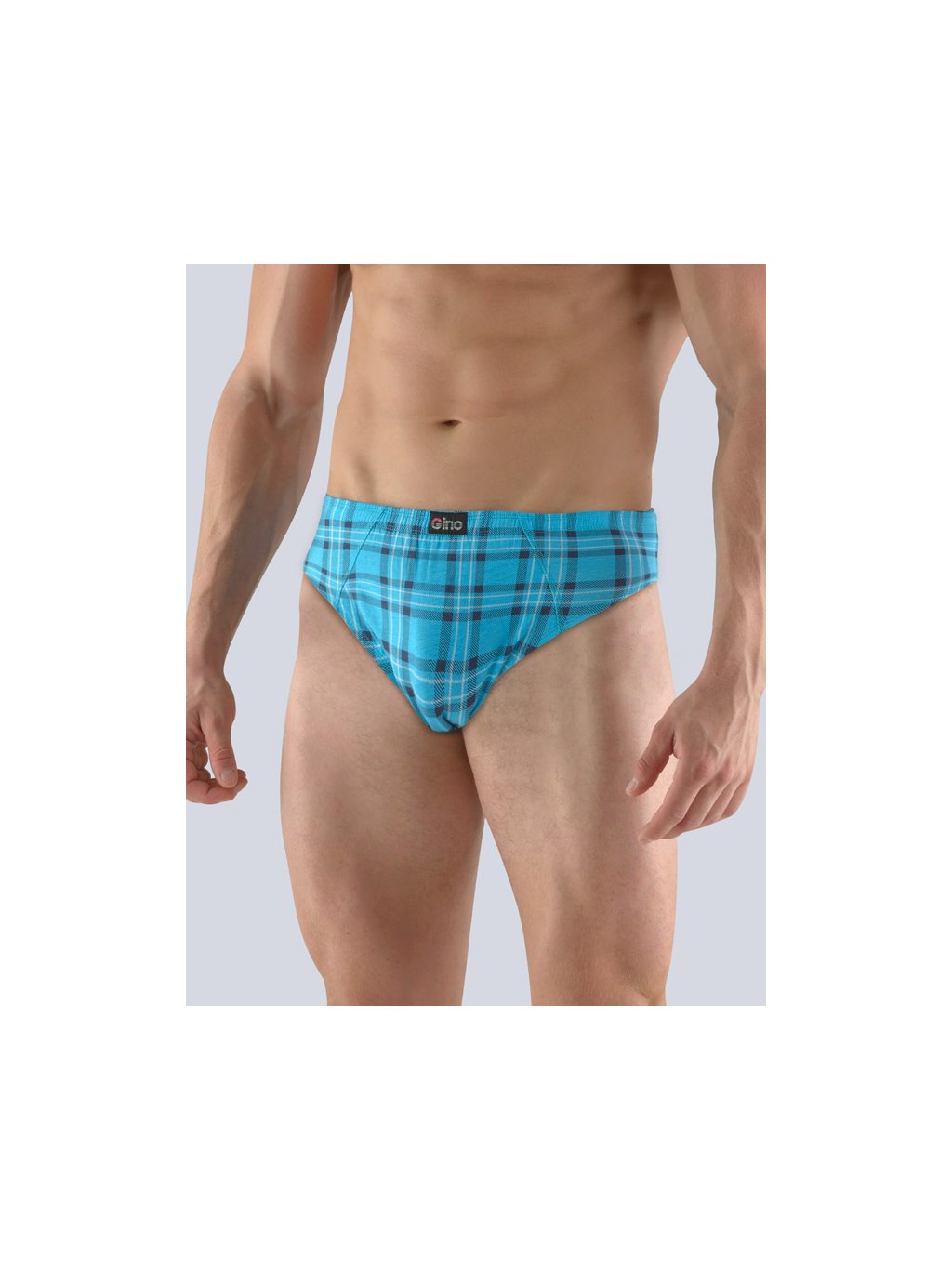 Slipy s úzkým bokem 70055P (Barva/Velikost <img KodProduktu="70055P">tm. tyrkysová, tm. šedá / M/L)