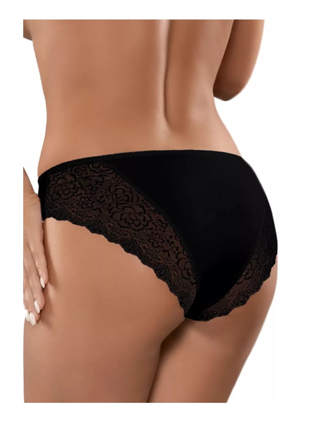 Dámské klasické kalhotky BBL 145 BABELL s krajkou (Barva/Velikost <img KodProduktu="35145bH">tělová / L/XL)
