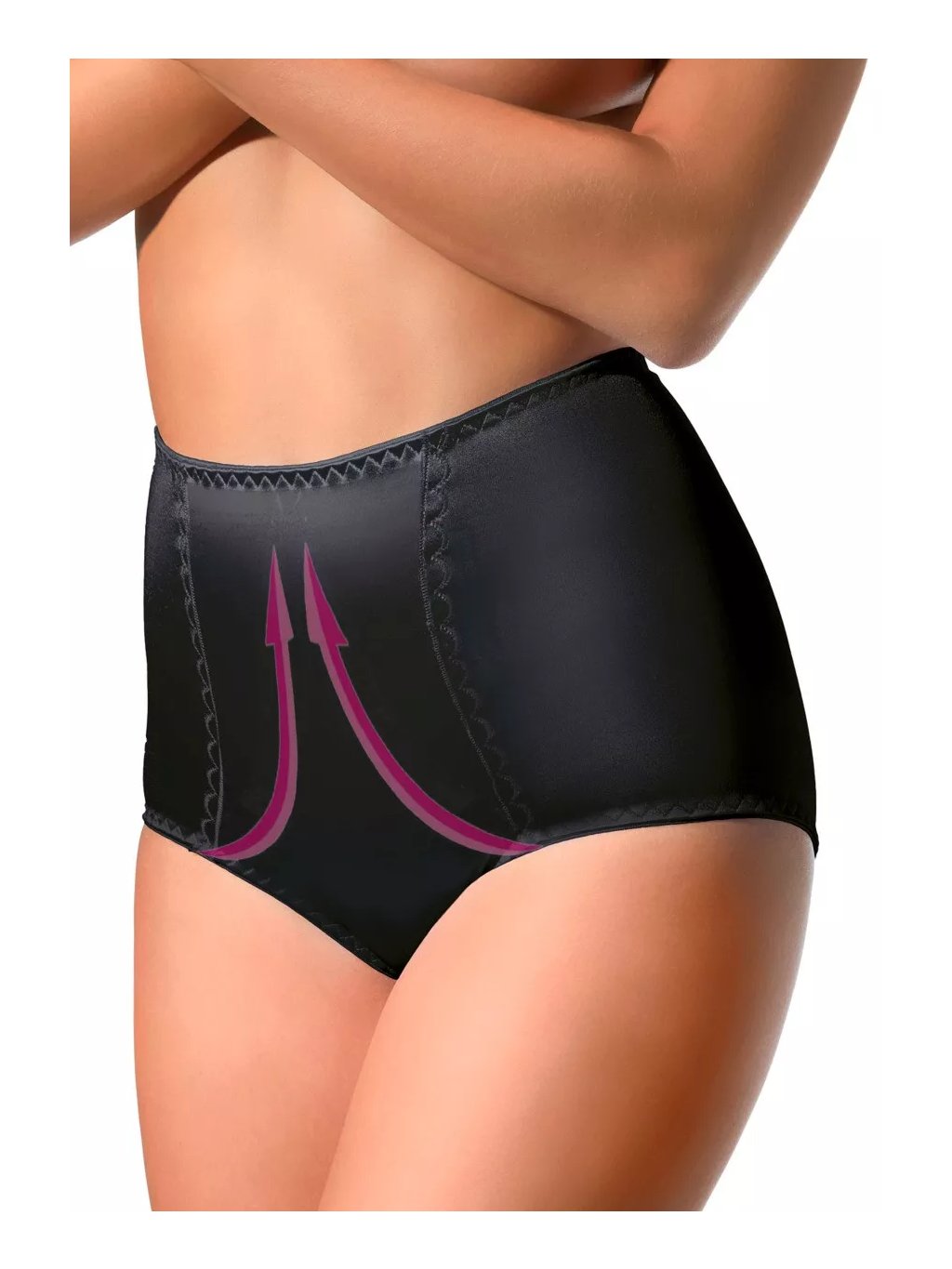 Dámské vyšší stahující kalhotky BBL 106 Babell (Barva/Velikost <img KodProduktu="35106bH">tělová / XL/XXL)