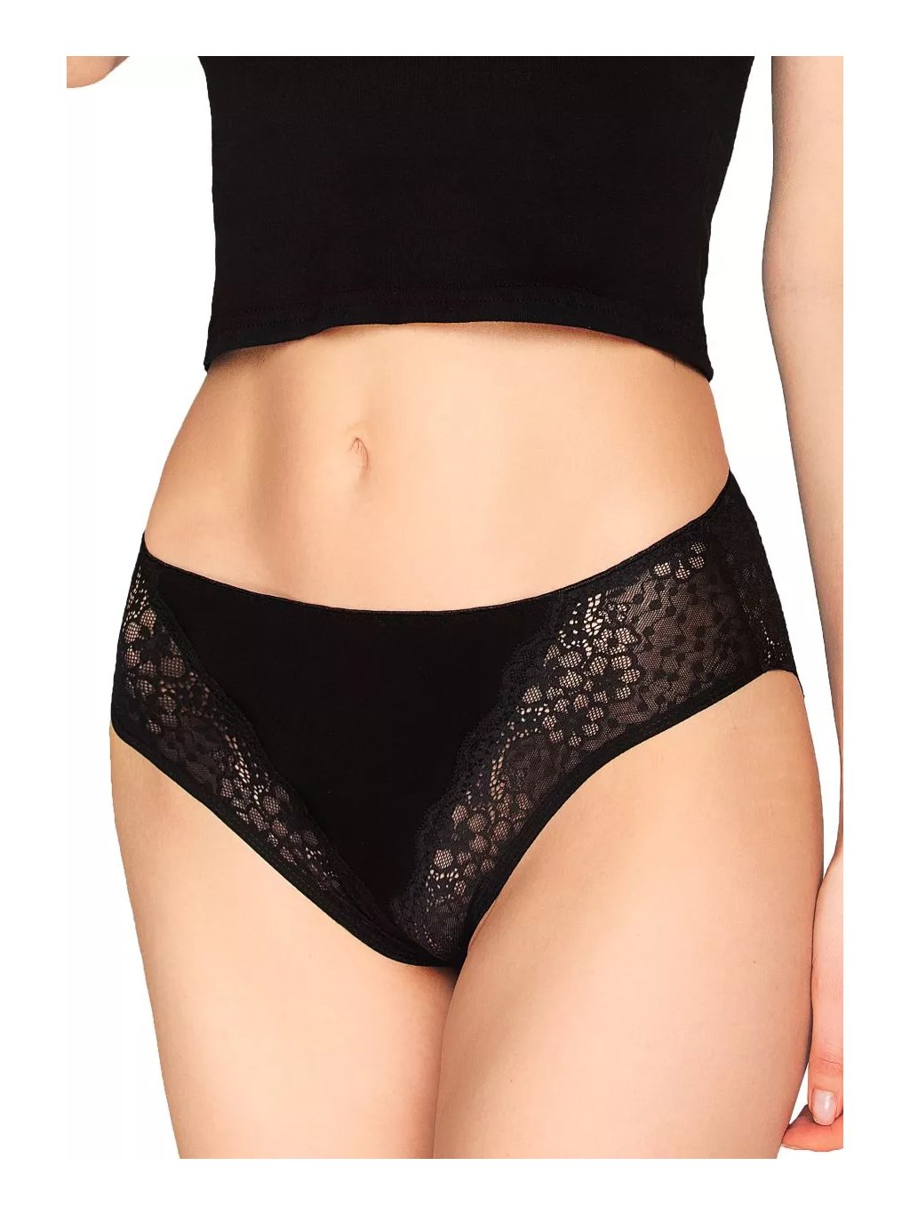 Dámské klasické kalhotky BBL 163 Babell (Barva/Velikost <img KodProduktu="35163bH">černá / L/XL)