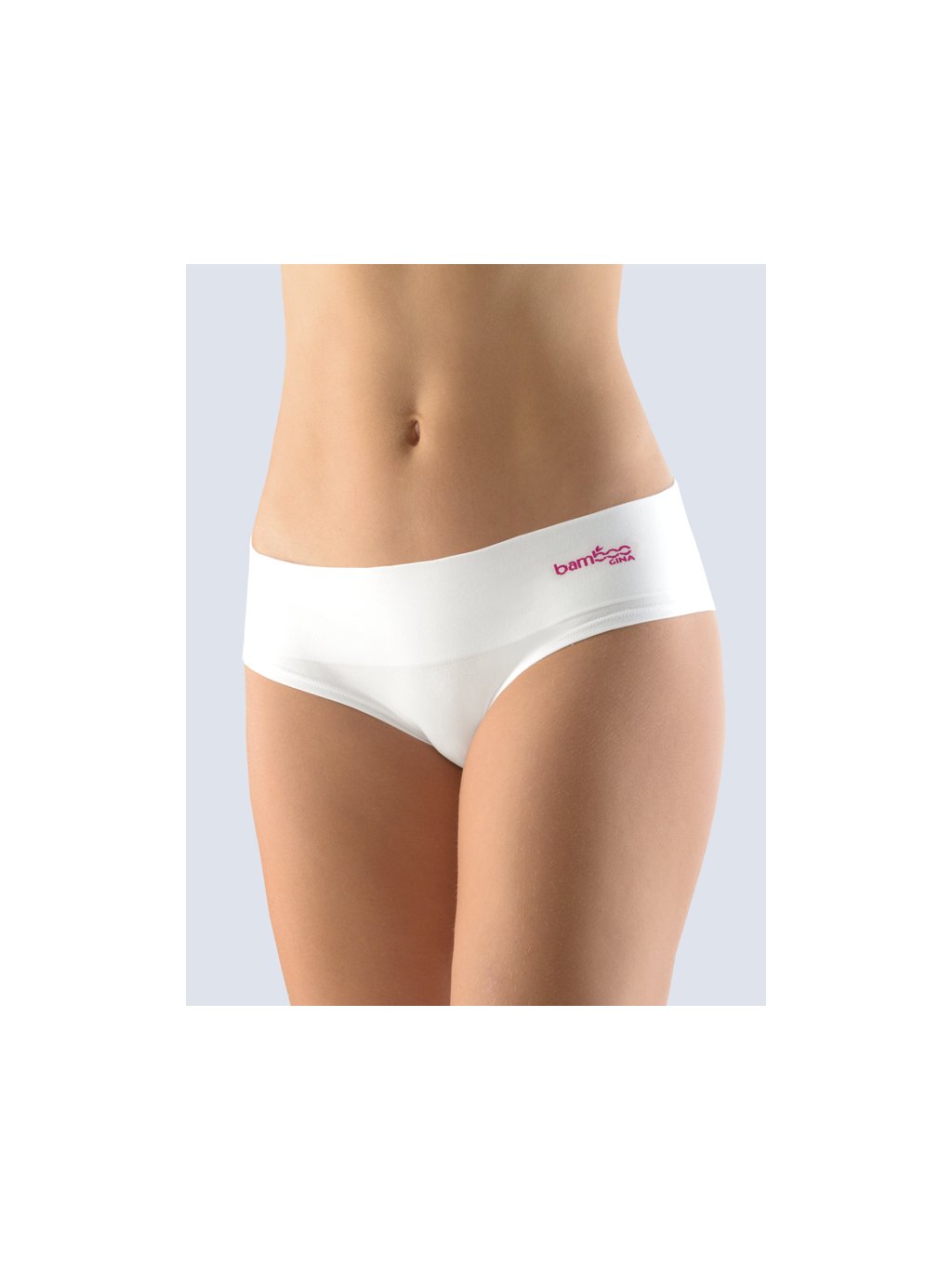 Výhodné balení 5 kusů - Francouzské kalhotky Bambus 04019P (Barva/Velikost <img KodProduktu="04019P">bílá, višňová / L/XL)