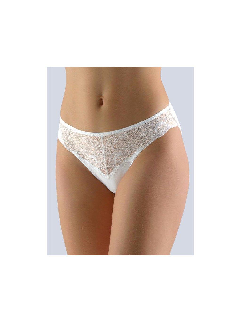 Výhodné balení 5 kusů - Kalhotky klasické krajka úzké 10192P (Barva/Velikost <img KodProduktu="10192P">bílá / L/XL)