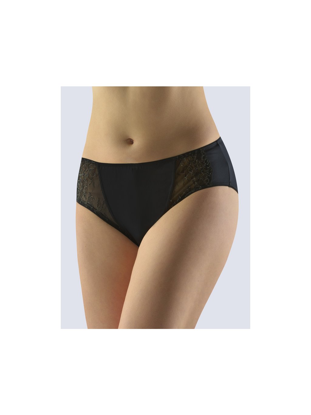 Výhodné balení 5 kusů - Kalhotky klasické vyšší se širokým bokem 10212P (Barva/Velikost <img KodProduktu="10212P">písková / XXL/3XL)