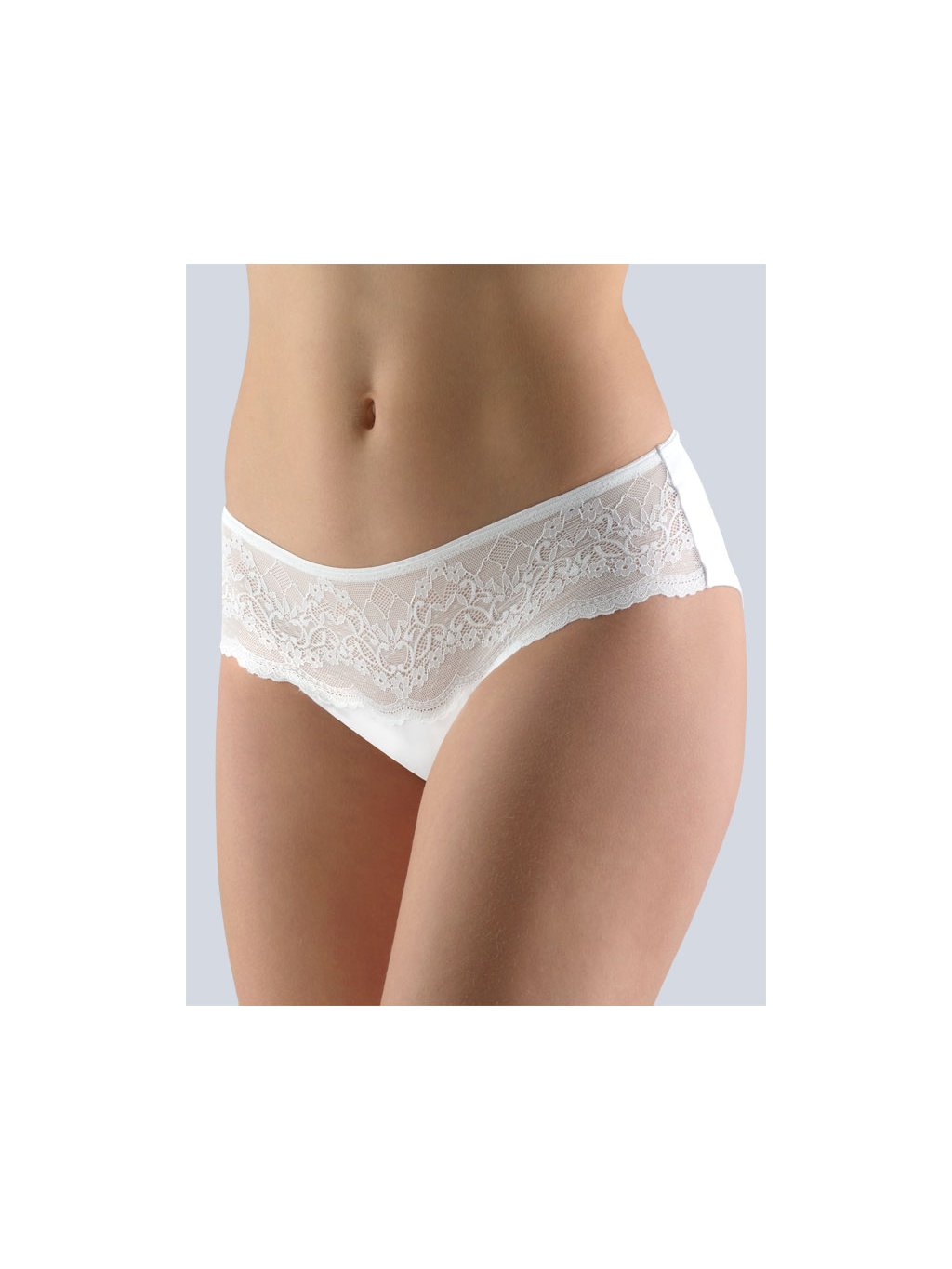 Výhodné balení 5 kusů - Francouzské krajkové kalhotky 14127P (Barva/Velikost <img KodProduktu="14127P">bílá / L/XL)