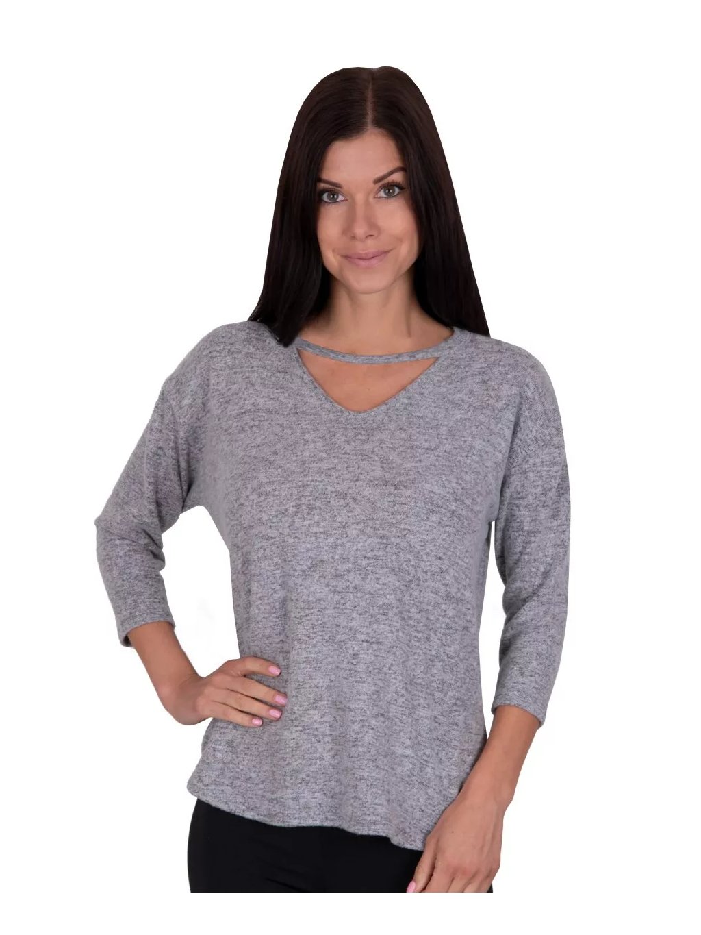 Dámská halenka Stella H1 HTX01406 Babell (Barva/Velikost <img KodProduktu="350014htx06H">světlý melír / XS/S)