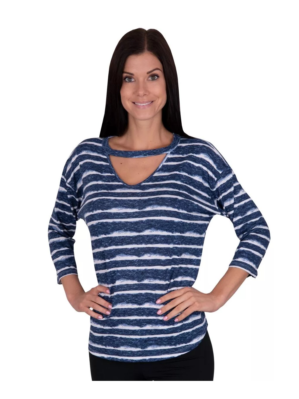 Dámská halenka Stella H1 HTX01411 Babell (Barva/Velikost <img KodProduktu="350014htx11H">granát (modrá) / XL/XXL)