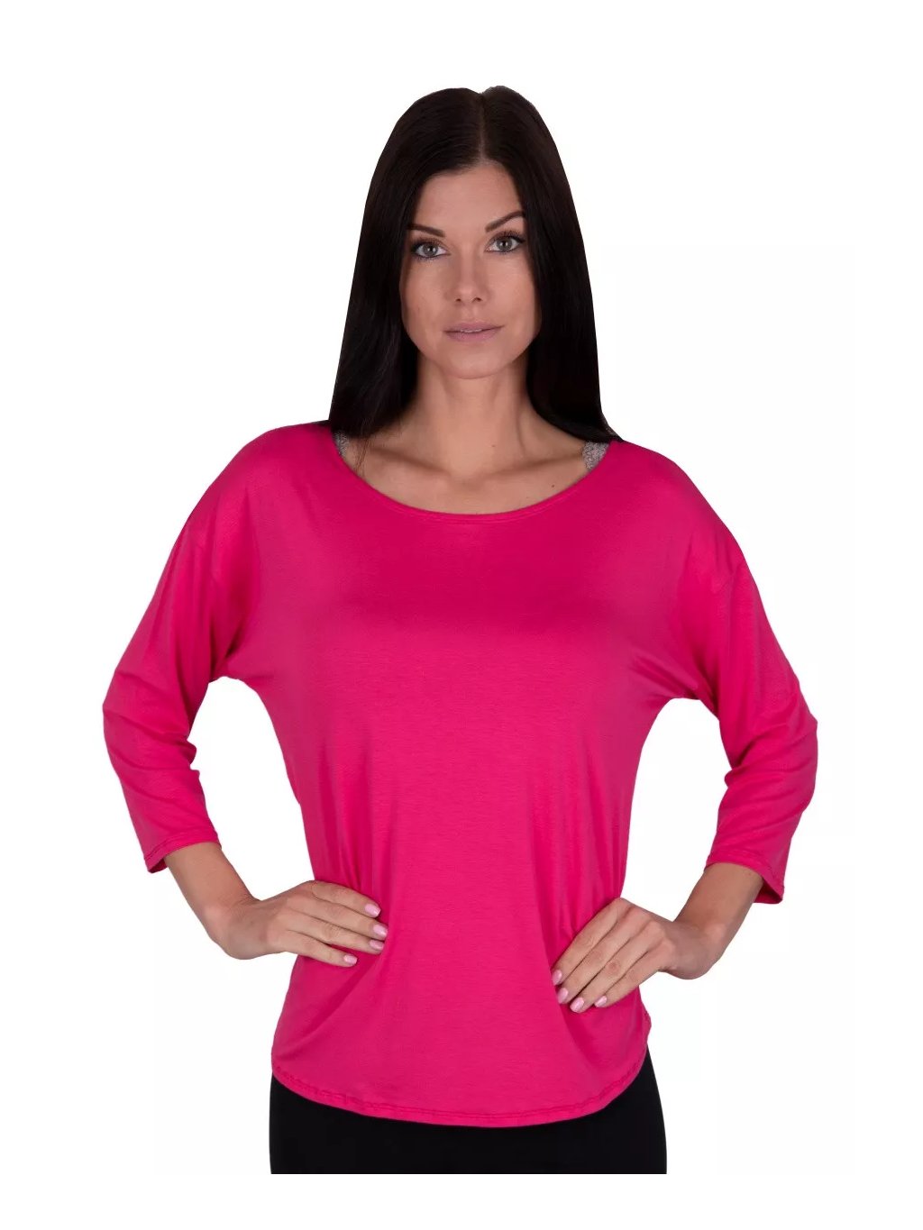Dámská halenka Stella H2 HTX01549 Babell (Barva/Velikost <img KodProduktu="350015htx49H">malina (Raspberry) / XL/XXL)