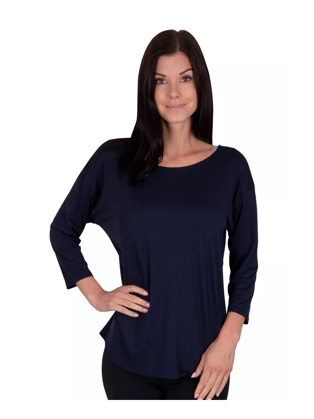 Dámská halenka Stella H2 HTX01558 Babell (Barva/Velikost <img KodProduktu="350015htx58H">granát (modrá) / S/M)