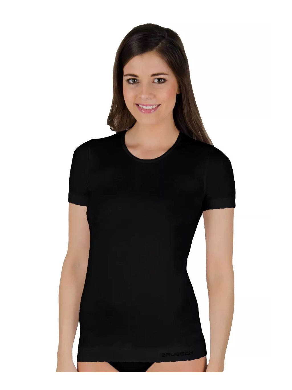 Dámské tričko SS00970W BRUBECK (Barva/Velikost <img KodProduktu="2300970ssH">černá / L/XL)