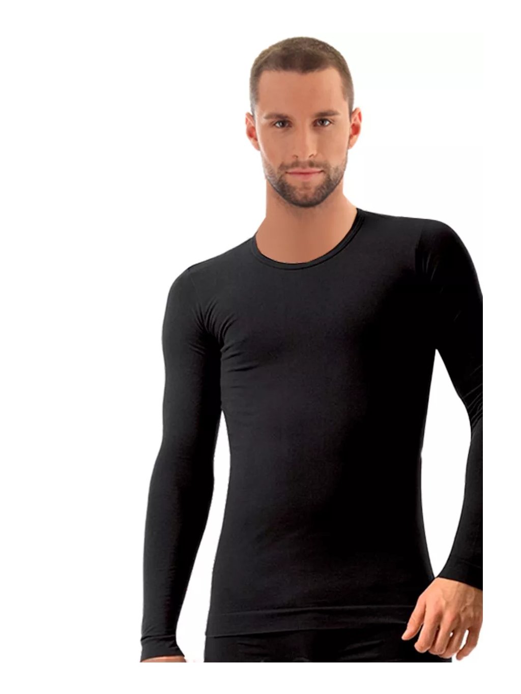 Pánské tričko Comfort Cotton LS01120M BRUBECK (Barva/Velikost <img KodProduktu="2301120lsH">bílá / XS/S)