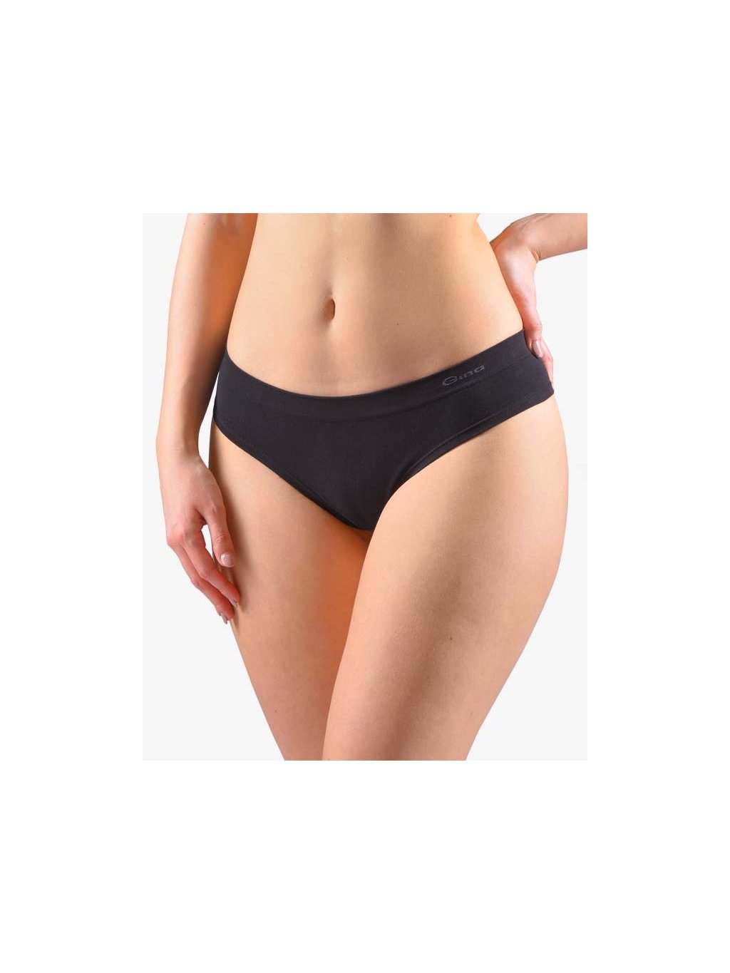 Boková francouzská tanga 04006P (Barva/Velikost <img KodProduktu="04006P">černá / M/L)