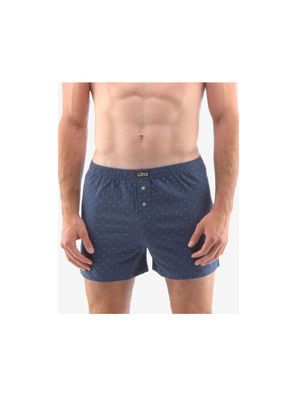 Trenky volné 75184P (Barva/Velikost <img KodProduktu="75184P">pomnenková, bílá / L/XL)