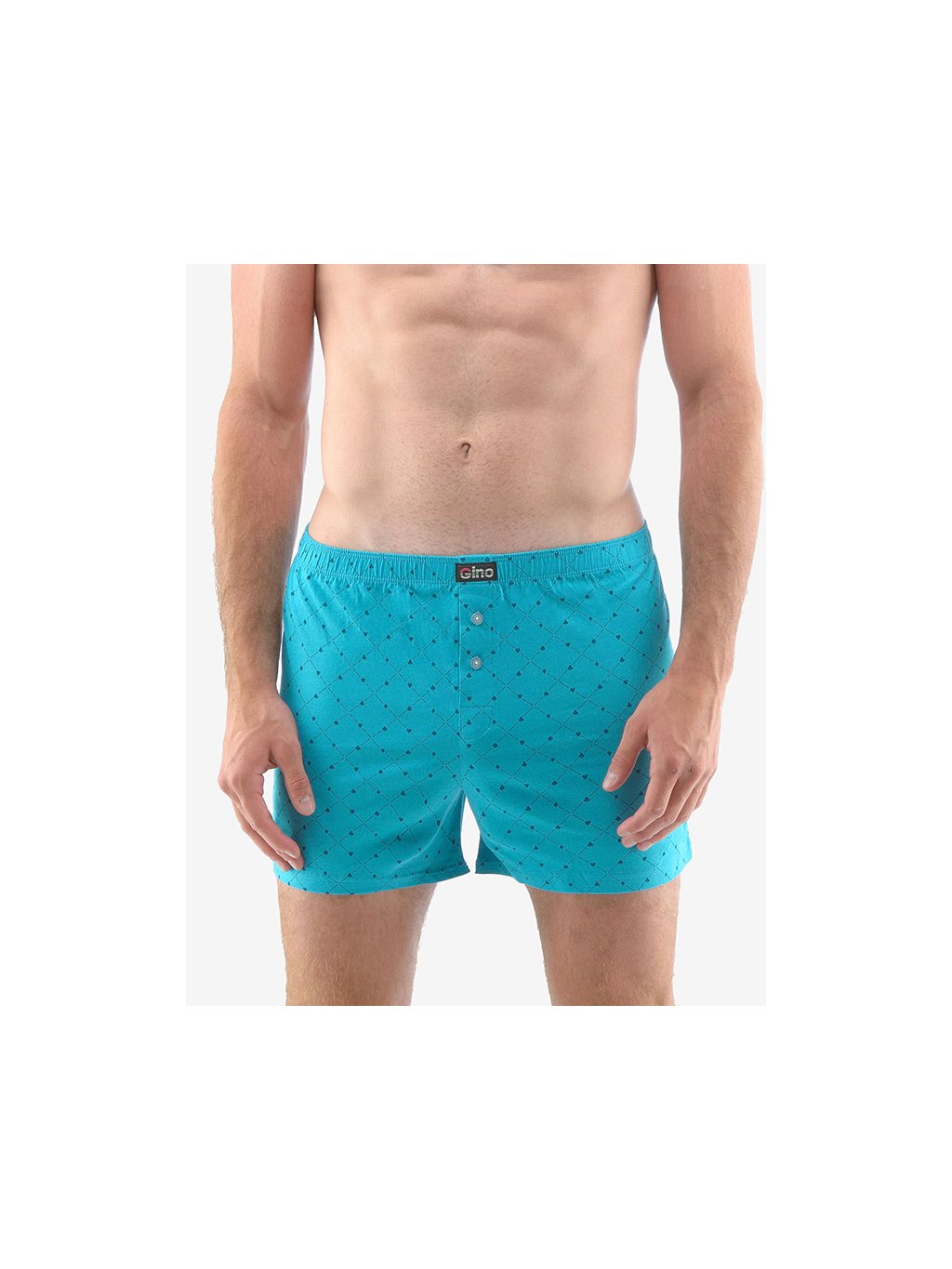 Výhodné balení 5 kusů - Trenky volné 75183P (Barva/Velikost <img KodProduktu="75183P">tm. tyrkysová, petrolejová / L/XL)