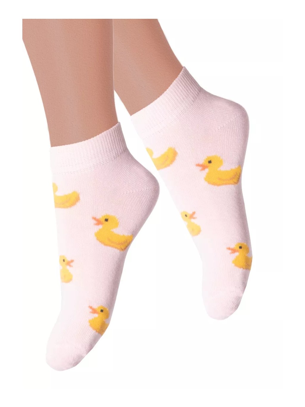 Dívčí kotníkové ponožky 004/179 STEVEN (Barva/Velikost <img KodProduktu="18004d179H">růžová světlá / 26/28)
