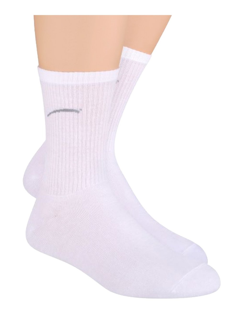 Chlapecké klasické ponožky jednobarevné s logem 022/1 Steven