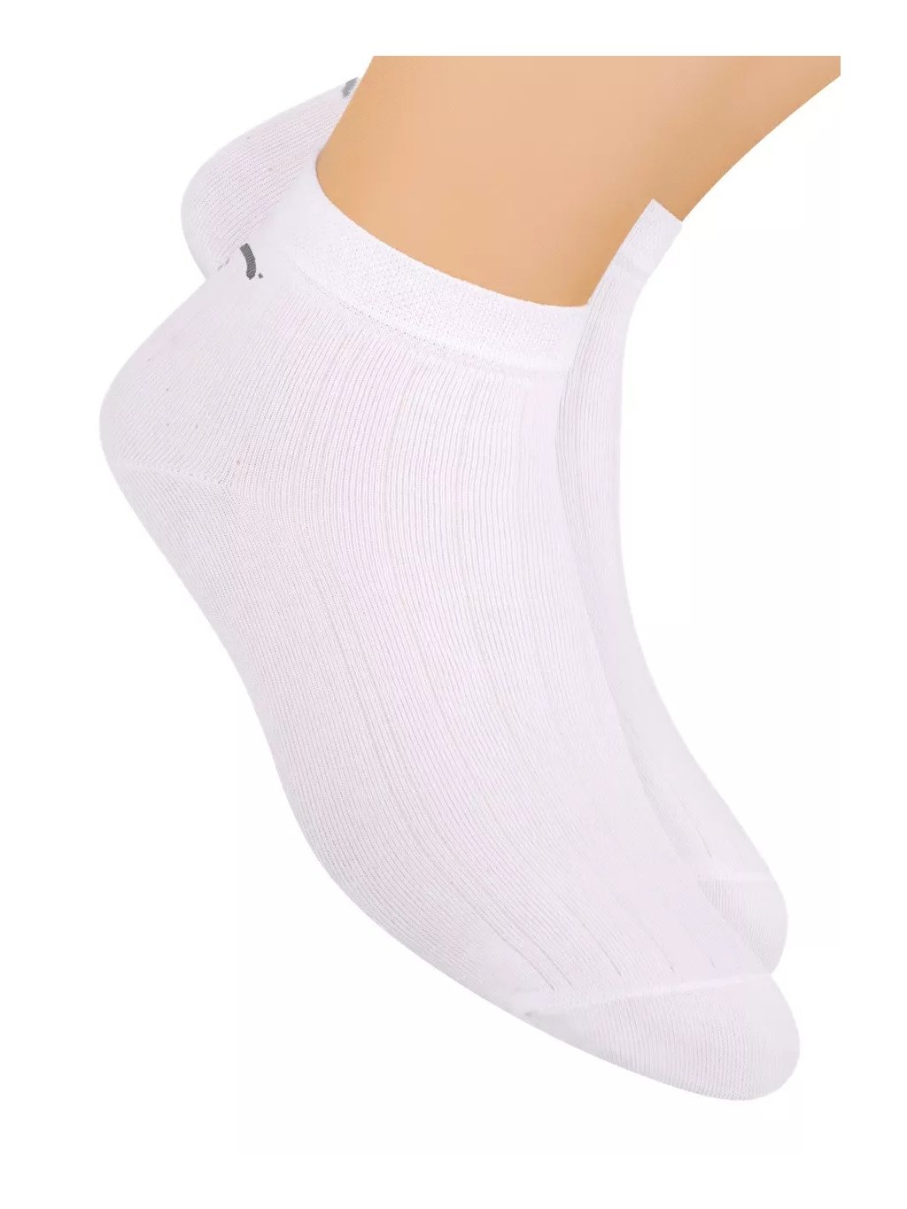 Chlapecké kotníkové ponožky sportovní jednobarevné 054/101 STEVEN (Barva/Velikost <img KodProduktu="18054101H">bílá / 38/40)