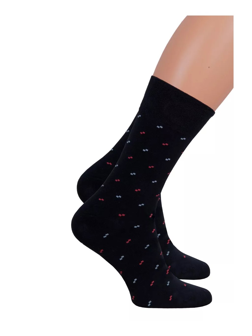 Pánské klasické ponožky 056/197 Steven (Barva/Velikost <img KodProduktu="18056197H">černá / 45/47)