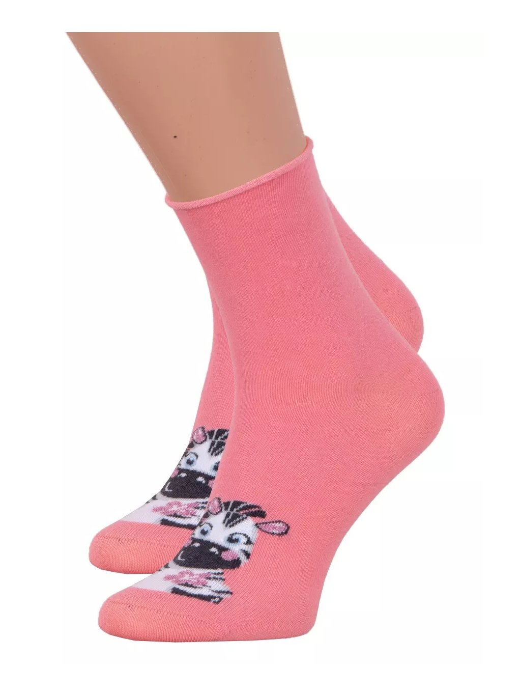 Dámské klasické ponožky 099/914 Steven (Barva/Velikost <img KodProduktu="18099914H">růžová (pink) / 35/37)