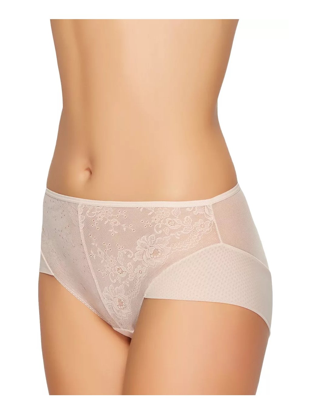 Dámské klasické kalhotky Nikola 55/3-A38 Fabio (Barva/Velikost <img KodProduktu="21553a38H">tělová světlá / L/XL)
