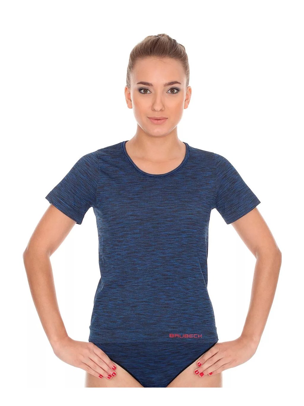 Dámské tričko SS11570 BRUBECK (Barva/Velikost <img KodProduktu="2311570ssH">růžová (pink) / L/XL)