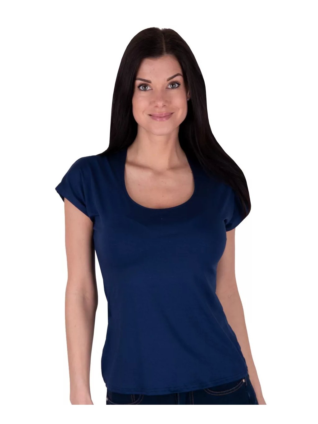 Dámské jednobarevné tričko Inea Edition II Babell (Barva/Velikost <img KodProduktu="35146038bH">vínová světlá / XL/XXL)