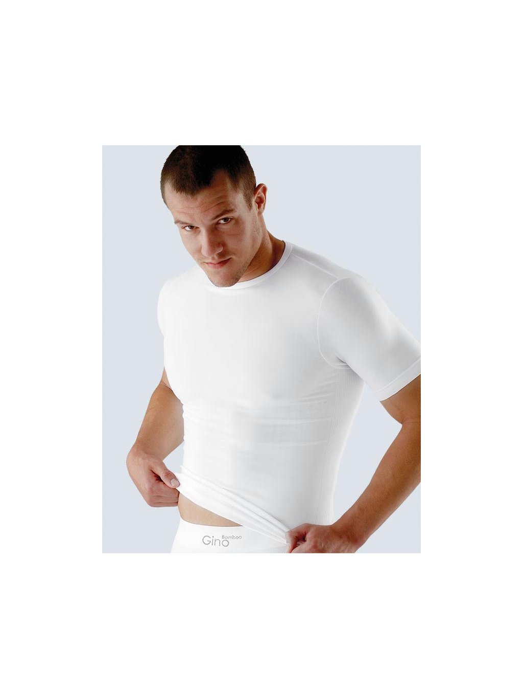Výhodné balení 5 kusů - Pánské triko krátký rukáv - bezešvé 58003P (Barva/Velikost <img KodProduktu="58003P">černá / XL/XXL)