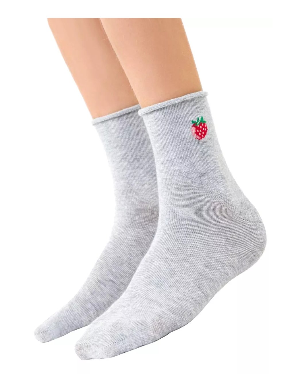Dívčí klasické ponožky 014/426 Steven (Barva/Velikost <img KodProduktu="18014d426H">světlý melír / 26/28)
