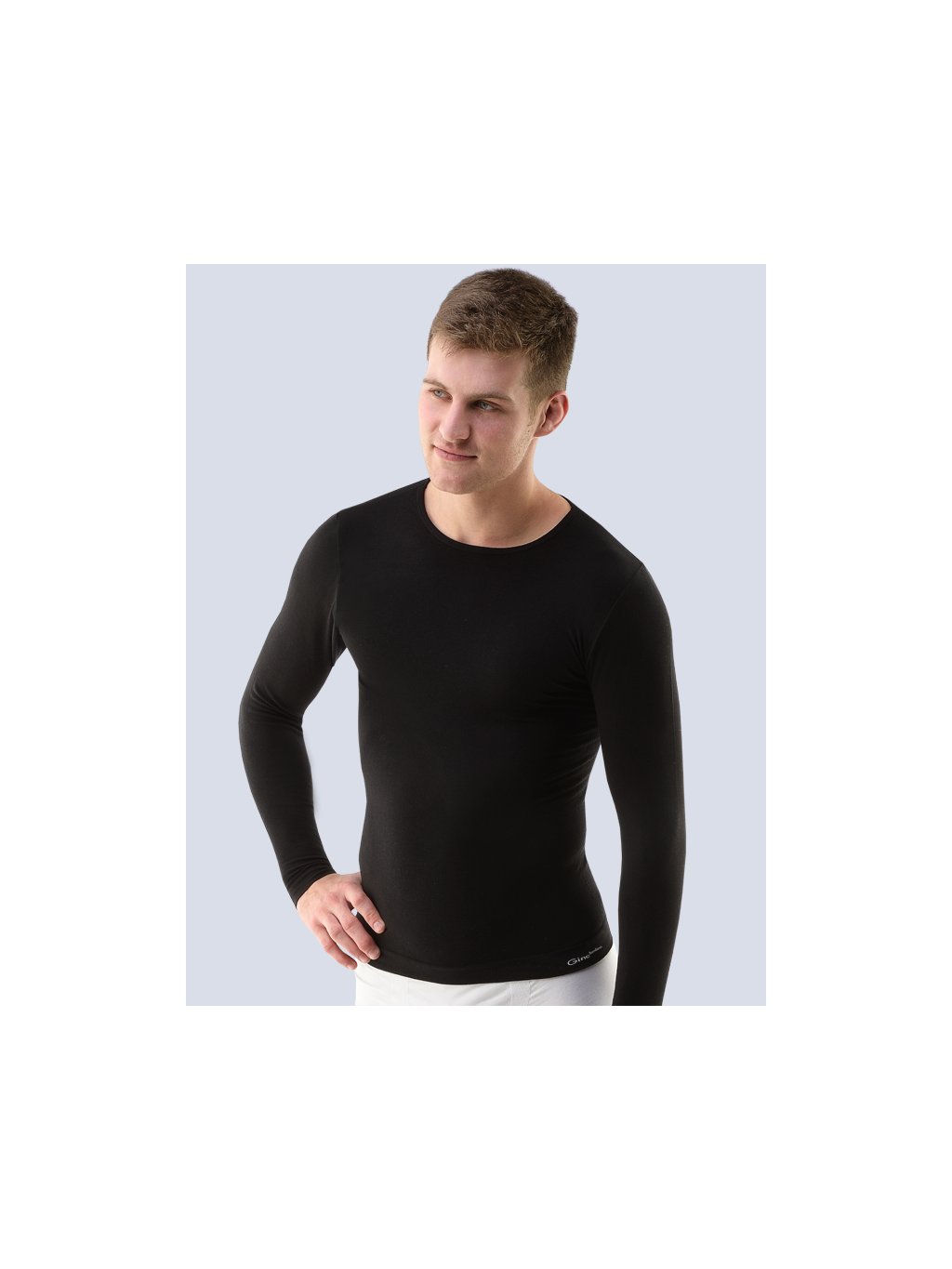 Výhodné balení 5 kusů - Triko dlouhý rukáv - bezešvé 58004P (Barva/Velikost <img KodProduktu="58004P">bílá / S/M)