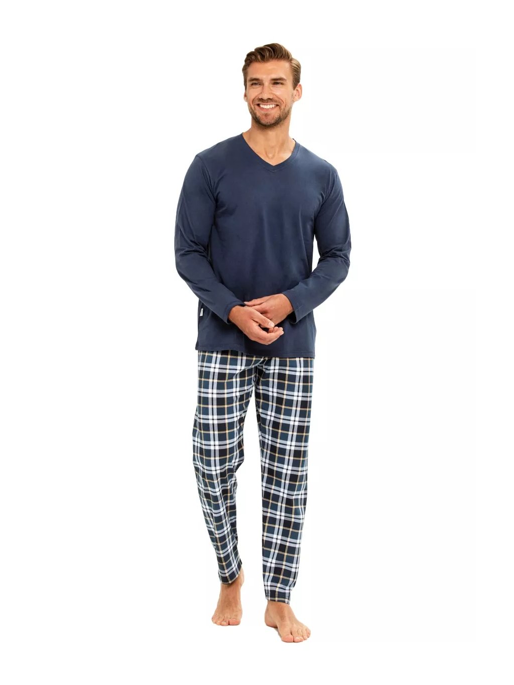 Pánské pyžamo Darren 3293/3294/3295/41 TARO (Barva/Velikost <img KodProduktu="043293H">jeans / 6XL)