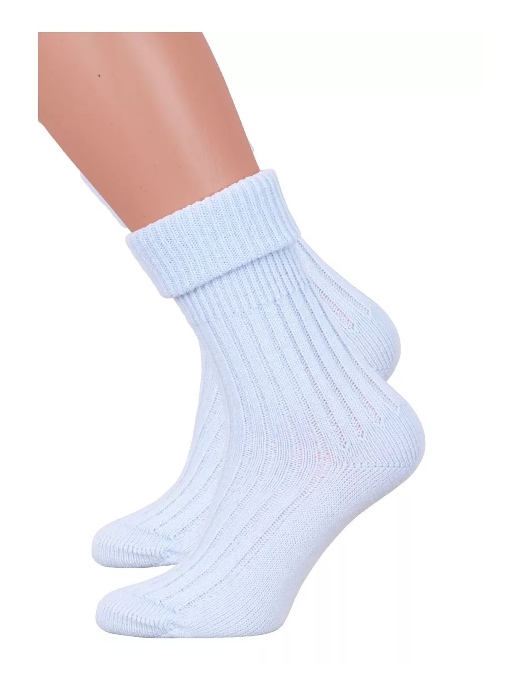 Dámské ponožky na spaní 067/051 Steven (Barva/Velikost <img KodProduktu="18067051H">modrá / 38/40)