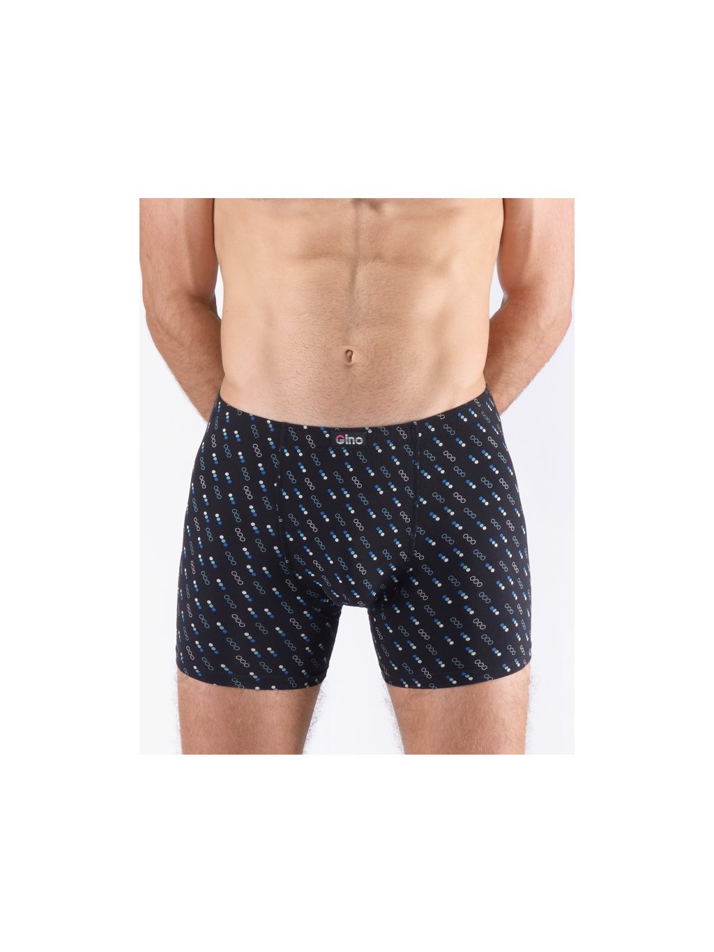 Výhodné balení 5 kusů - Boxerky s delší nohavičkou 74171P (Barva/Velikost <img KodProduktu="74171P">petrolejová, dunaj / L/XL)