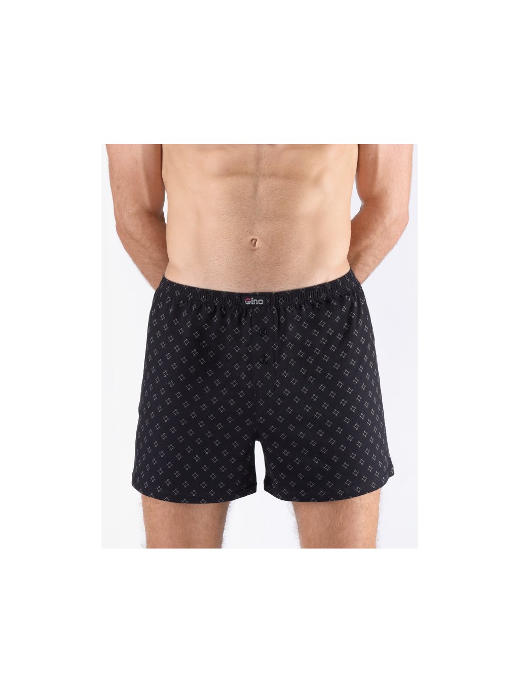 Výhodné balení 5 kusů - Trenky volné 75210P (Barva/Velikost <img KodProduktu="75210P">černá, šedá / XL/XXL)