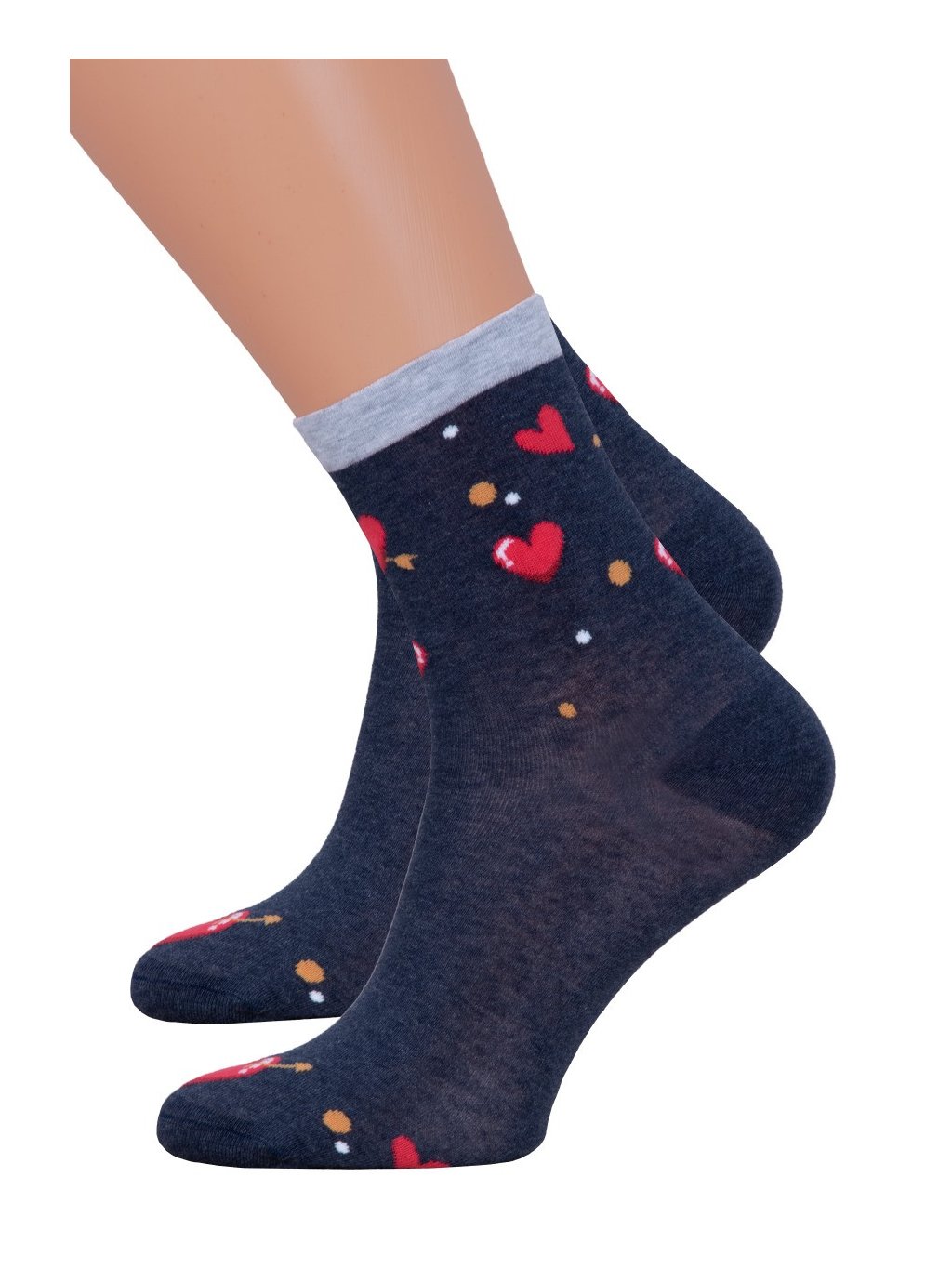 Pánské klasické ponožky  STEVEN 136/036 (Barva/Velikost <img KodProduktu="18136036H">šedá světlá / 41/43)