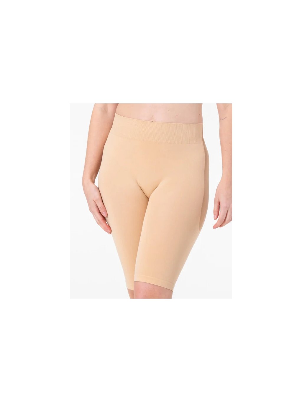 Dámské bezešvé dlouhé boxerky Gaubert GBTW-3002 (Barva/Velikost <img KodProduktu="GBTW-3002">tělová / L/XL)