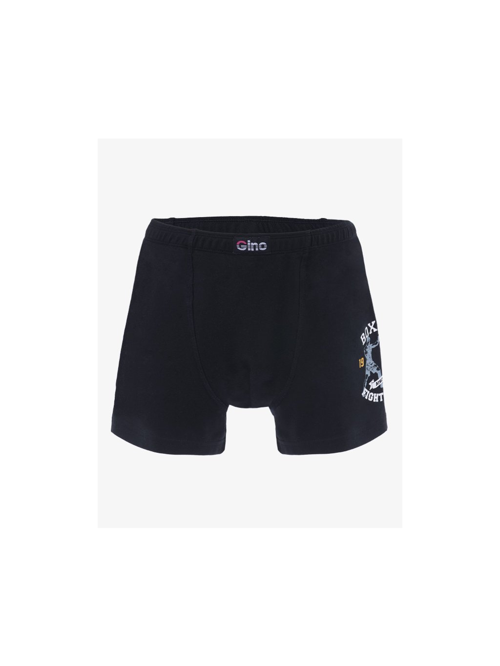 Boxerky s delší nohavičkou chlapecké 64006P (Barva/Velikost <img KodProduktu="64006P">černá, bílá / 152/158)